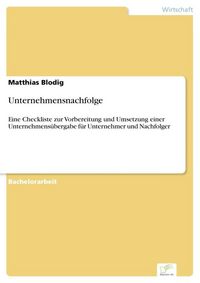 Produktbild: Unternehmensnachfolge