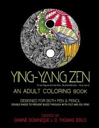Produktbild: Yin-Yang Zen, Adult Coloring Book