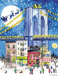 Produktbild: Michael Storrings Brooklyn Bridge Holiday Notecards