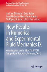 Bild vom Artikel New Results in Numerical and Experimental Fluid Mechanics IX vom Autor Andreas Dillmann