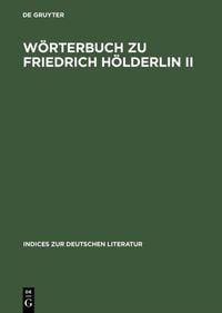 Produktbild: W&ouml;rterbuch zu Friedrich H&ouml;lderlin II