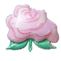 Produktbild: Folienballon Rose, 1 Stk, 60 x 50 cm