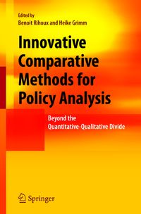 Produktbild: Innovative Comparative Methods for Policy Analysis