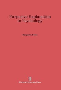Produktbild: Purposive Explanation in Psychology