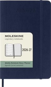 Produktbild: Moleskine 18 Monate Wochen 26/27 A6 Kt Saphir