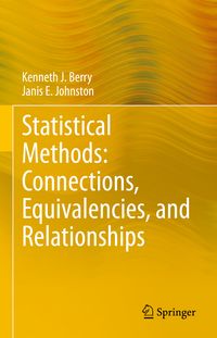 Produktbild: Statistical Methods: Connections, Equivalencies, and Relationships