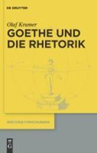 Produktbild: Goethe und die Rhetorik