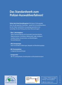 Einstellungstest Polizei: Prüfungspaket mit Testsimulation