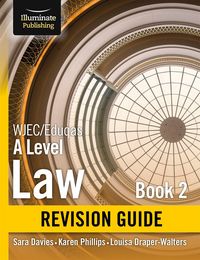 Produktbild: Phillips, K: WJEC/Eduqas Law for A level Book 2 Revision Gui