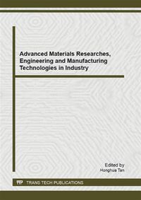 Produktbild: Advanced Materials Researches, Engineering and Manufacturing Technologies in Industry