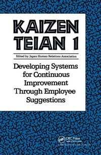 Produktbild: Productivity Press Development Team: Kaizen Teian 1