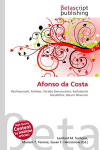 Produktbild: Afonso da Costa