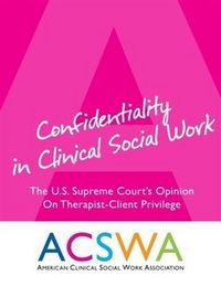 Produktbild: Confidentiality In Clinical Social Work