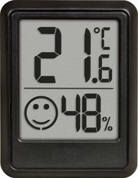 Produktbild: TFA Dostmann Hygrometer Schwarz 30.5060.01