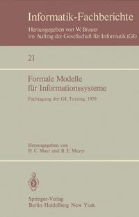 Produktbild: Formale Modelle f&uuml;r Informationssysteme