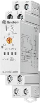 Produktbild: Finder Stromsto&szlig;-Schalter Hutschiene 13.61.0.024.0000 1 Wechsler 1St.