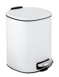 Produktbild: Treteimer Mod. Alassio, Wei&szlig; 5 L, mit Easy-Close Absenkautomatik