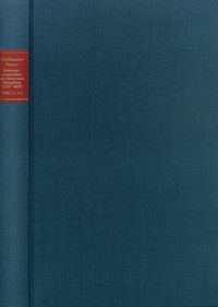 Produktbild: Vorlesungsverzeichnisse der Universit&auml;t K&ouml;nigsberg (1720-1804)