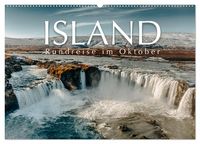 Produktbild: Island - Rundreise im Oktober (Wandkalender 2026 DIN A2 quer), CALVENDO Monatskalender