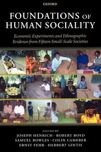 Produktbild: Foundations of Human Sociality