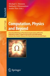Produktbild: Computation, Physics and Beyond
