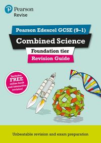 Produktbild: Pearson REVISE Edexcel GCSE Combined Science (Foundation) Revision Guide: incl. online revision and quizzes - for 2025, 2026 exams