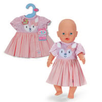 Produktbild: Zapf Creation BABY born Puppenkleidung Kleid Reh rosa 43cm