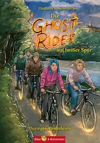 Produktbild: Die Ghost-Rider auf hei&szlig;er Spur - Ein Th&uuml;ringen-Kinderkrimi