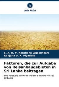 Produktbild: Faktoren, die zur Aufgabe von Reisanbaugebieten in Sri Lanka beitragen