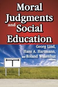 Produktbild: Moral Judgments and Social Education