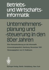 Produktbild: Unternehmensplanung und -steuerung in den 80er Jahren