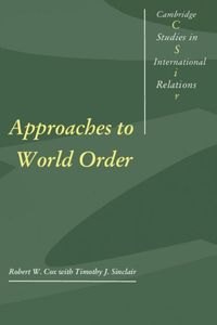Produktbild: Approaches to World Order
