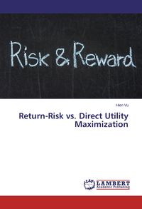 Produktbild: Return-Risk vs. Direct Utility Maximization
