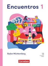 Produktbild: Encuentros - M&eacute;todo de Espa&ntilde;ol - Spanisch als 3. Fremdsprache &ndash; Ausgabe Baden-W&uuml;rttemberg ab 2027 - Band 1