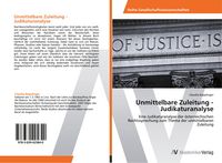 Produktbild: Unmittelbare Zuleitung - Judikaturanalyse
