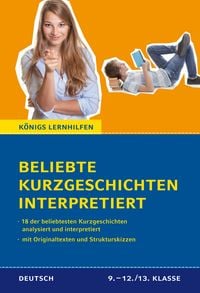 Produktbild: Beliebte Kurzgeschichten interpretiert
