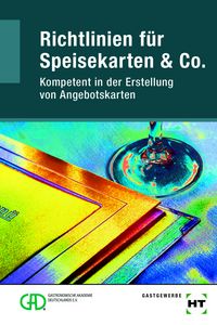 Produktbild: Richtlinien f&uuml;r Speisekarten & Co.