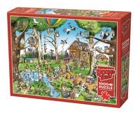 Produktbild: COBBLE HILL PUZZLES - Verr&uuml;ckte Vogelwarte 1000 Teile