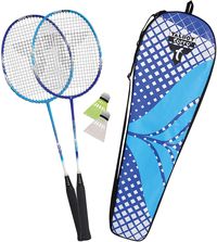 Bild vom Artikel Talbot Torro 449404 - Badminton-Set Fighter Pro 2er Set, 2 Graphit-Schläger und 2 Federbälle, Thermobag vom Autor 