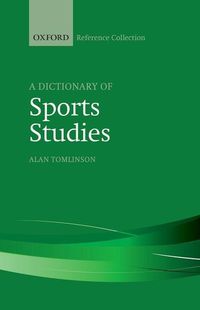 Produktbild: Dict Of Sports Studies