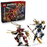 Produktbild: LEGO NINJAGO 71870 Die Zwillings-Titanmechs, Actionfiguren zum Bauen, Spielen und Ausstellen