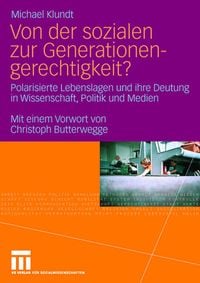 Produktbild: Von der sozialen zur Generationengerechtigkeit?