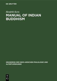Produktbild: Manual of Indian buddhism