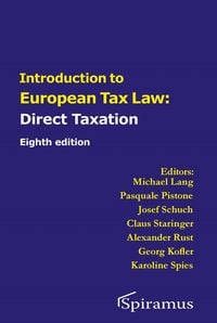 Produktbild: Introduction to European Tax Law: Direct Taxation