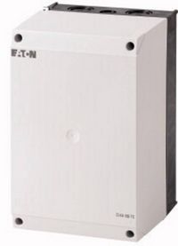 Produktbild: Eaton CI-K4-160-TS 206890 Leergeh&auml;use f&uuml;r Tragschienenmontage (L x B x H) 160 x 160 x 240 mm Lichtgrau (RAL 7035), Schwarz (RAL 9005) 1 St.