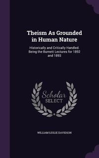Produktbild: Theism As Grounded in Human Nature