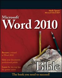 Produktbild: Word 2010 Bible