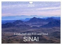 Produktbild: Sinai - Landschaft aus Fels und Sand (Wandkalender 2026 DIN A4 quer), CALVENDO Monatskalender