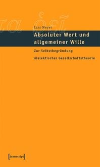 Produktbild: Absoluter Wert und allgemeiner Wille