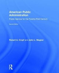 Produktbild: Cropf, R: American Public Administration